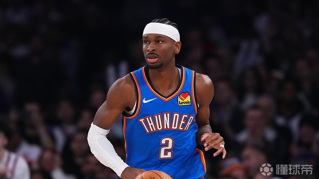 NBA MVP榜：亚历山大榜首，前四保持不变，杜兰特第九