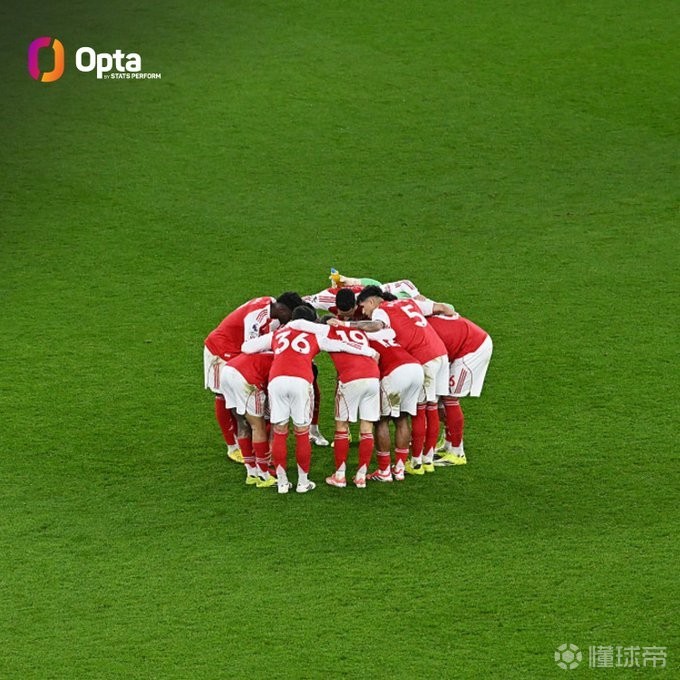 枪手本赛季已取得35胜，刷新了塔帅执教后的单赛季胜场纪录